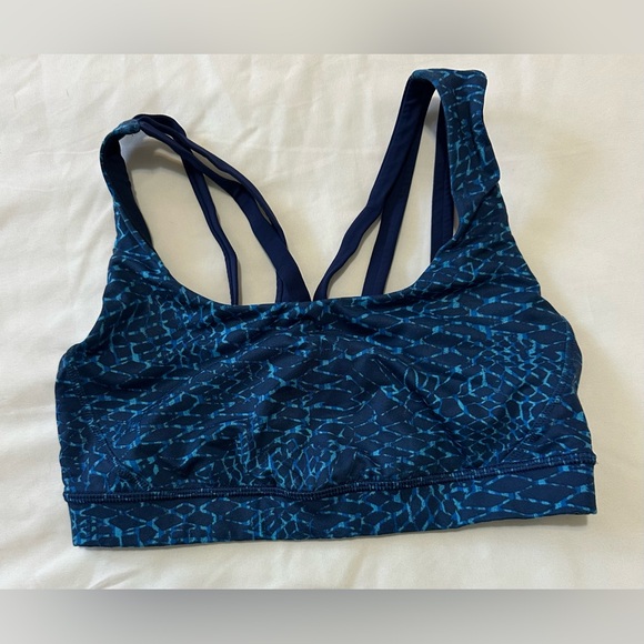 lululemon athletica Green Striped Bra - Picture 4 of 5